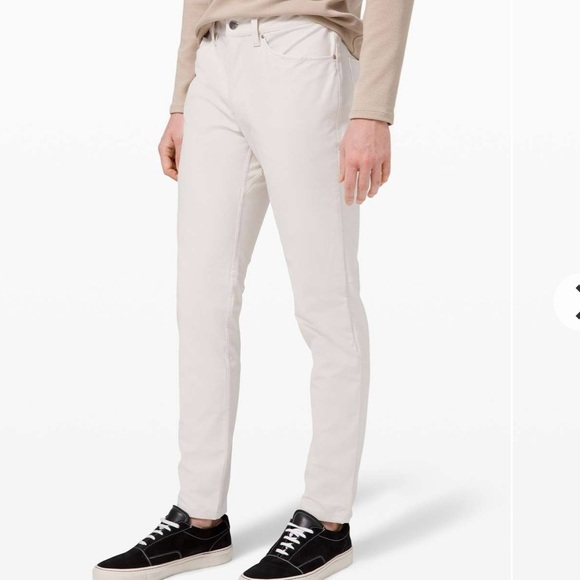 lululemon athletica Other - Lululemon ABC Slim Utilitech Pants - Men's Size 32*31 - White Opal